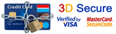 3D Secure MasterCard Visa